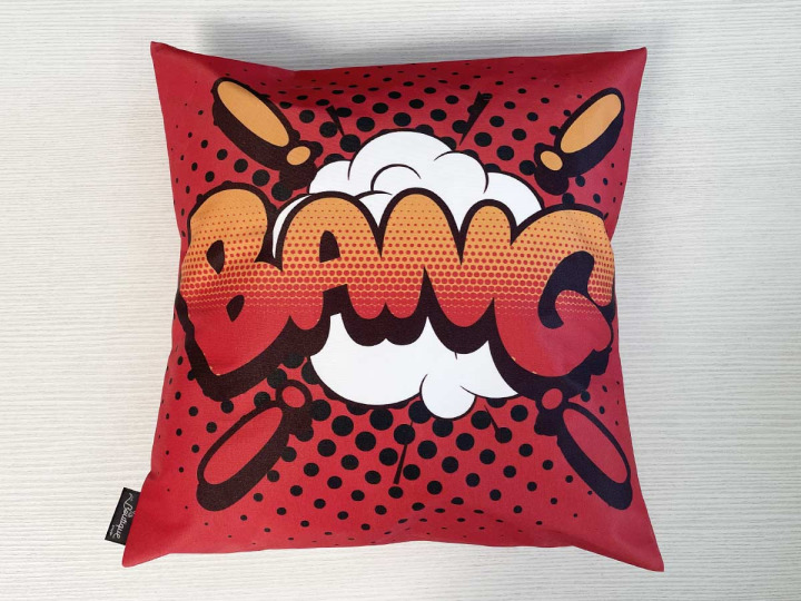 Coussin comics BANG