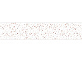 Crédence motif terrazzo - terracotta et kaki