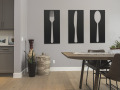 Décor métal couverts