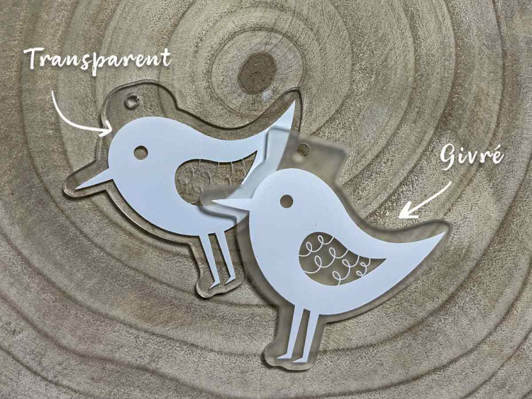 Ornement de noël - Oiseau scandinave