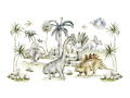 Papier peint enfant - Dinosaures