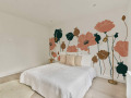 Papier peint panoramique coquelicots – Ambiance florale et élégante
