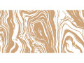 Papier peint panoramique Nervures de bois – Beige et blanc