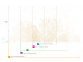 Papier peint panoramique – Feuillage beige et oiseaux