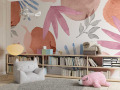 Papier peint panoramique – Nuances d’aquarelle terracotta