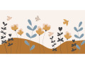 Papier peint panoramique – Petit jardin magique